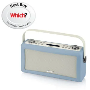 View Quest Hepburn Bluetooth Audio System with DAB+/FM Radio - Blue Image 1