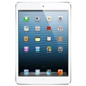 Apple iPad Mini: 64GB Wifi - White and Silver Image 1