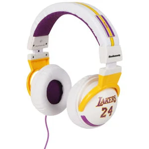 Skullcandy Hesh Headphones NBA Series - Lakers White Kobe Bryant Image 1