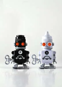 Salt and Pepper Shaker Bots Image 1