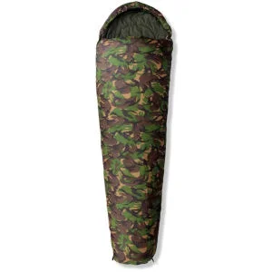 Gelert Tryfan Classic Camouflage 300dDL Sleeping Bag - Zip Left Image 1