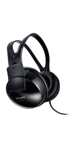 Philips SHP1900/00 Stereo Headphones - Black Image 1