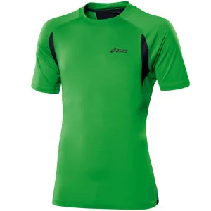 Asics Men's Race Short Sleeve T-Shirt - Power Green - S - Power Green Image 1