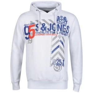 Smith & Jones Men's Asterio Hoody - White - S - White Image 1