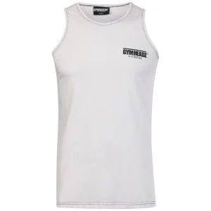 Gymheadz Sportswear Men's White Fitness Tank Top - S - White Image 1