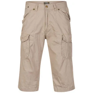 Osaka Men's Tiger Bedford Shorts - Beige - 30 - Beige Image 1