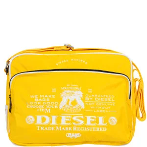 Diesel Happy Days/Potsie Nylon Messenger Bag - Yellow Image 1