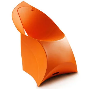 Flux Chair - Bright Orange Image 1
