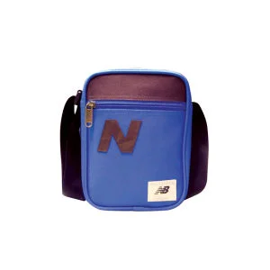 New Balance Men's Chill Small Cross Body Bag - Cobalt/Brown Image 1