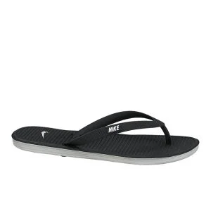 Nike Men's Solarsoft Thong Flip Flops - Black - 7 - Black Image 1