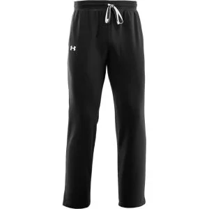 Under Armour Men's Charged Cotton Storm Transit Pants - Black/White - S - Black/White Image 1