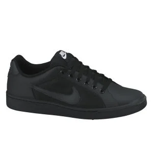 Nike Men's Court Tradition II Trainers - Black/Black - 7 - Black Image 1