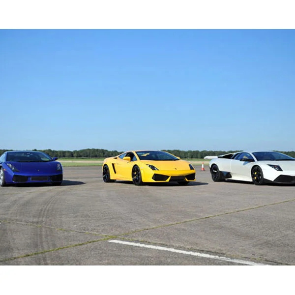 Ultimate Triple Lamborghini Driving Experience Image 1