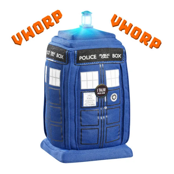 Doctor Who: Medium TARDIS Talking Plush Image 1