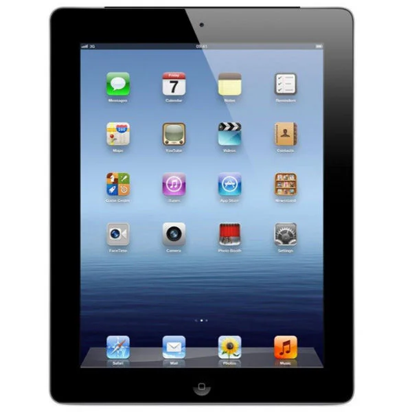 Apple New iPad 3rd Generation - 64GB Wi-Fi Tablet in Black (MC707B/A) Image 1