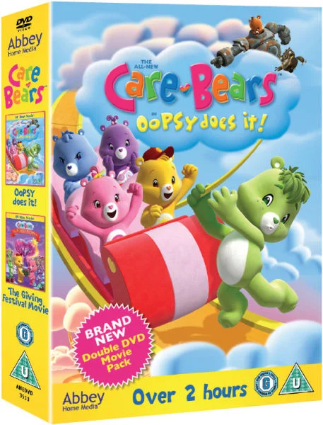 Care Bears Moving Double Pack: Oopsy Does It / The Giving Festival Image 1