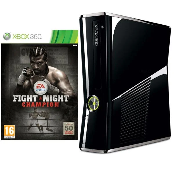 Xbox 360 250GB Bundle (Includes Fight Night: Champion) Image 1