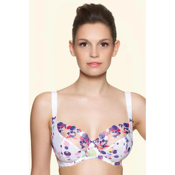 Freya Frankie Underwire Plunge Bra - 32D - Confetti Image 1