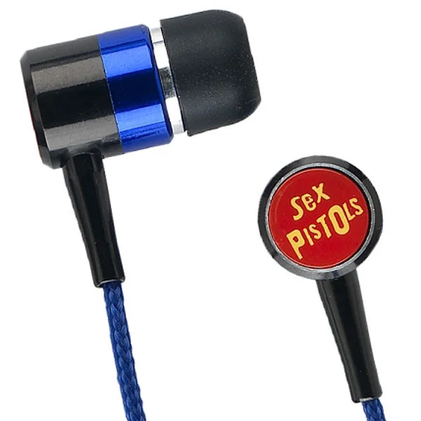 Section 8 Sex Pistols Earphones in Tribute Packaging Image 1