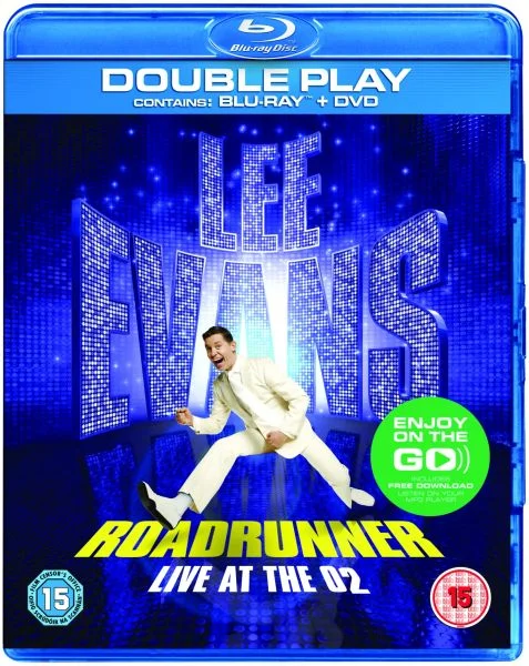 Lee Evans: Roadrunner - Live at The O2 - Double Play (Blu-Ray and DVD) Image 1