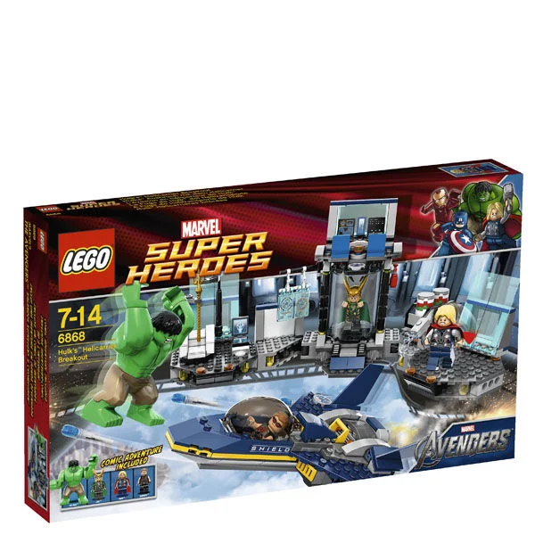 LEGO Super Heroes: Hulk's Helicarrier Breakout (6868) Image 1