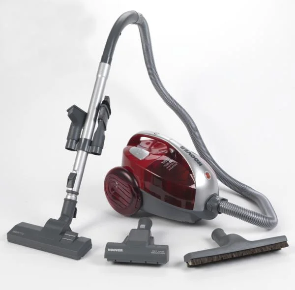 Hoover 2000W Freespace Bagless Cylinder Vacuum Cleaner (Red) Image 1