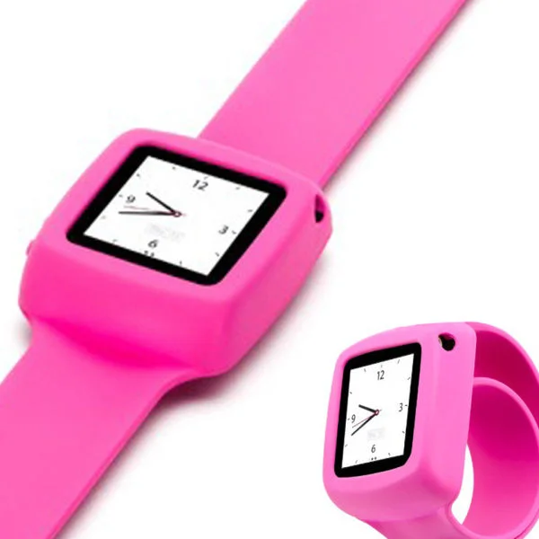 Griffin GB02197 Slap Flexible Wristband for iPod Nano 6th Generation - Pink Image 1