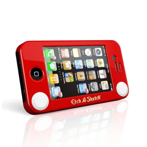 Etch A Sketch iPhone 4 Case Image 1