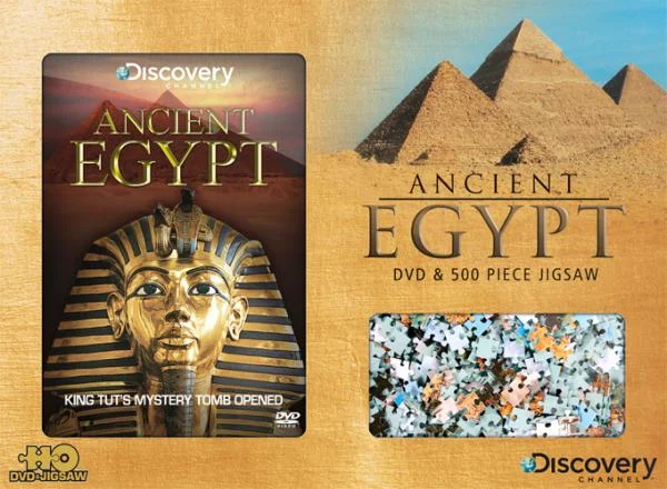 Discovery Channel: Ancient Egypt (DVD & Jigsaw Gift) Image 1