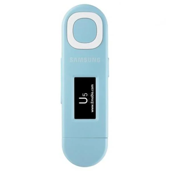 Samsung U5 2GB MP3 Player - Blue (SAMU5BL2G) Image 1