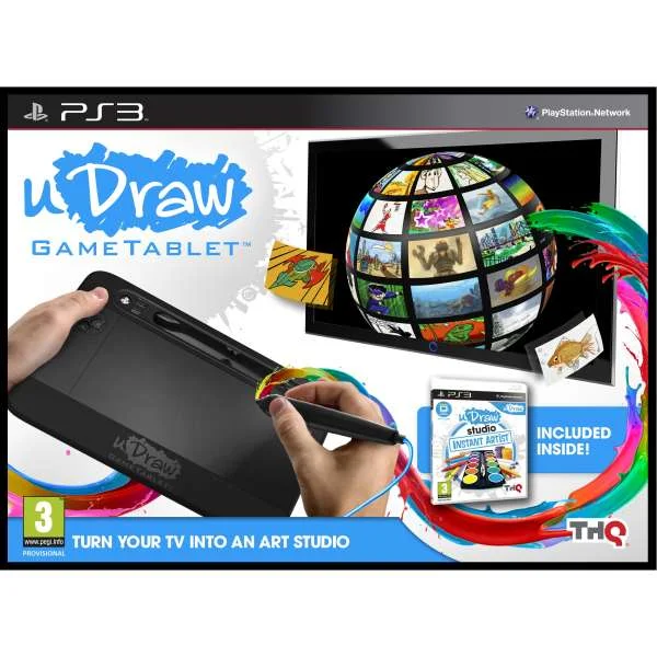 uDraw HD Gametablet with Instant Artist Bundle Image 1