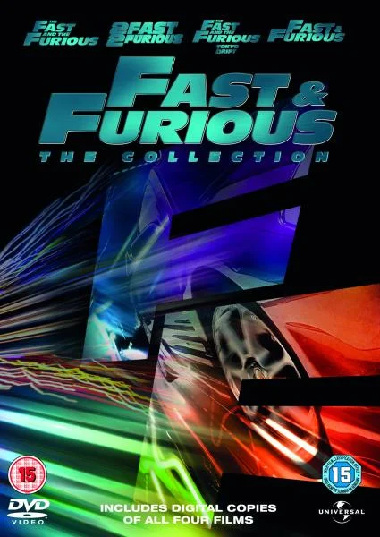 Fast and Furious 1-4 (Includes Digital Copies) Image 1