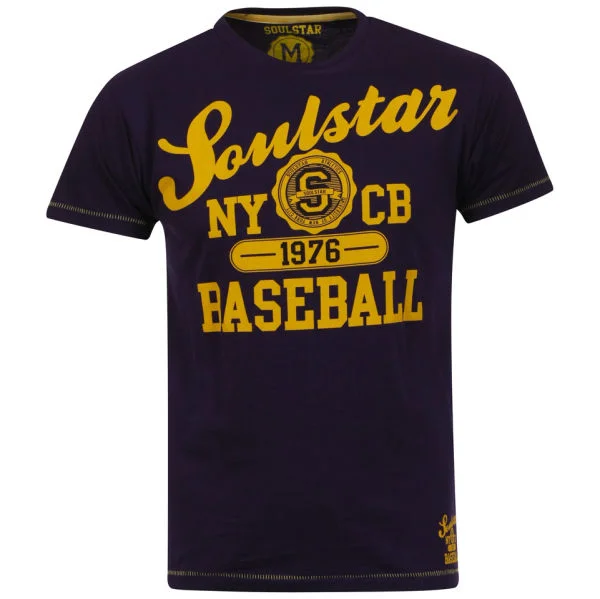 Soul Star Men's Beeball T-Shirt - Purple - S - Purple Image 1