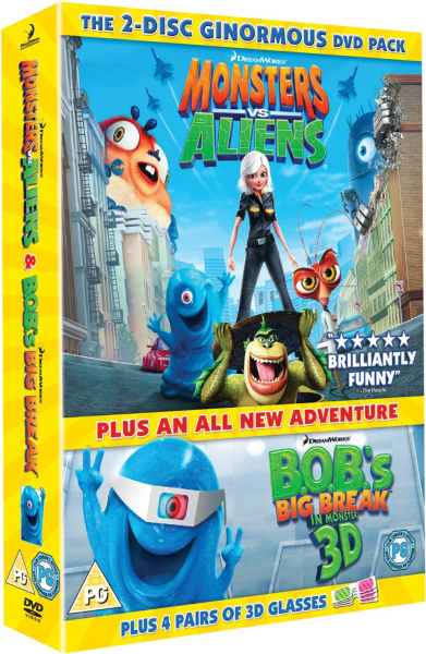 Monsters Vs Aliens 2 Disc Limited Edition Image 1