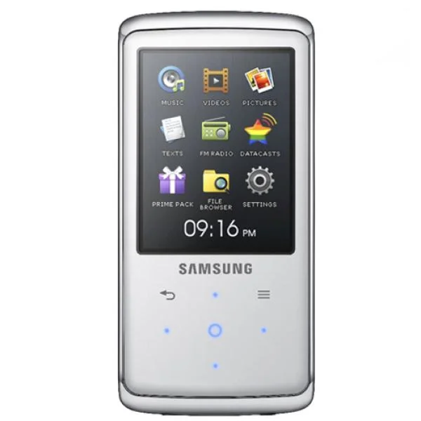 Samsung Q2 4GB MP3 Player - White (SAMQ2WH4G) Image 1