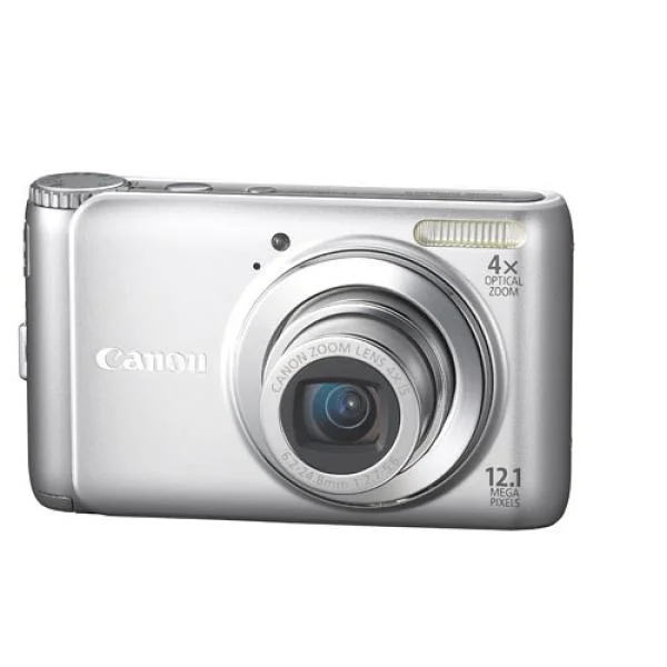 Canon PowerShot A3100 IS 12.1MP 4x Optical 2.7 Inch LCD - Silver Image 1