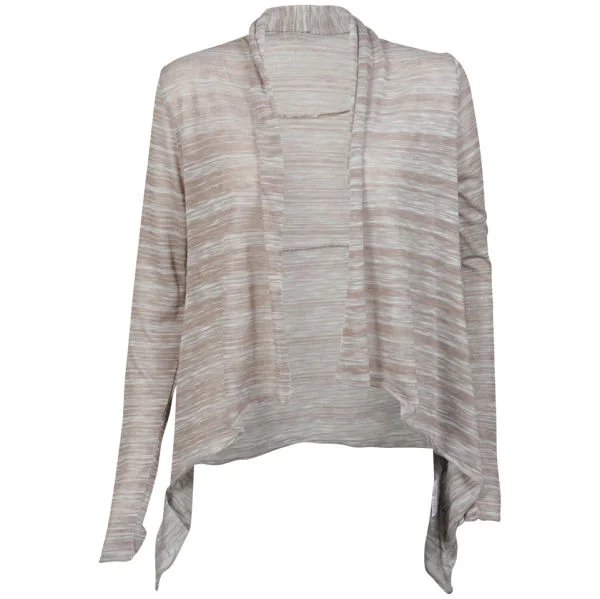 Brave Soul Women's Kara Jersey Cardigan - Beige - S - Beige Image 1