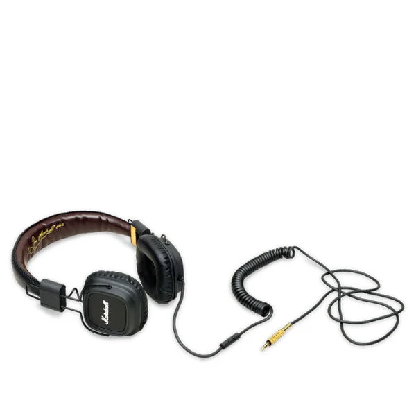 Marshall Major II Wired Headphones - Black Image 1