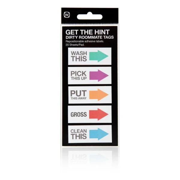 Get The Hint - Dirty Room Mate Sticky Notes Image 1