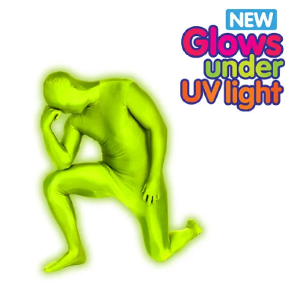 Morphsuits - Green Glow - M - Green Fluro Image 1