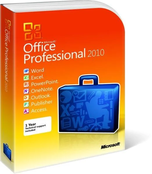Office 2010 Home & Business (Product Key Card) Image 1