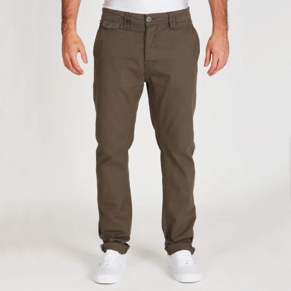 Brave Soul Men's Oliver Chinos - Khaki - 30L - Khaki Image 1