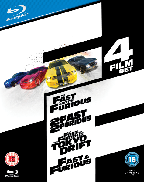 Fast and Furious - 1-4 Box Set Image 1