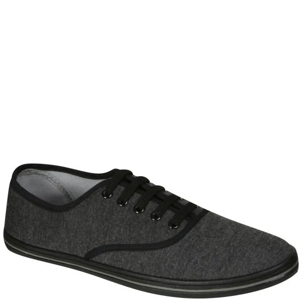 Smith and Jones Men's Swish Pumps - Charcoal - 6 - Charcoal Image 1