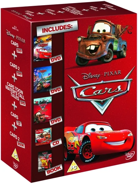 Cars 1, 2 and Cars Toon: Mater's Tall Tales Gift Set (Includes Book and CD) Image 1