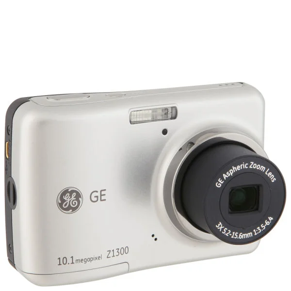 GE Z1300 Digital Camera - Silver (10.1MP, 3x Optical Zoom, 2.4 Inch LCD) Image 1