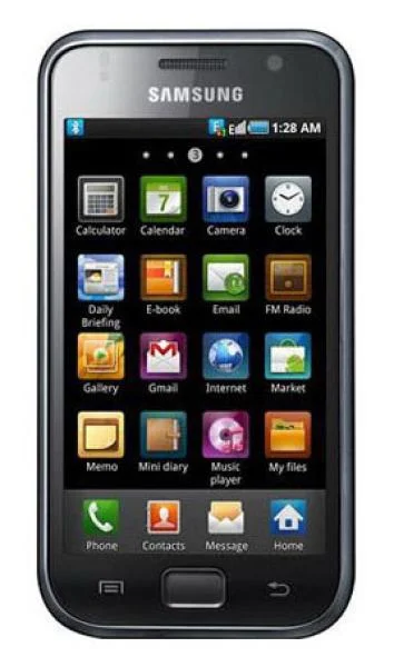 Samsung I9000 Galaxy Sim Free Unlocked Mobile Phone - Black Image 1