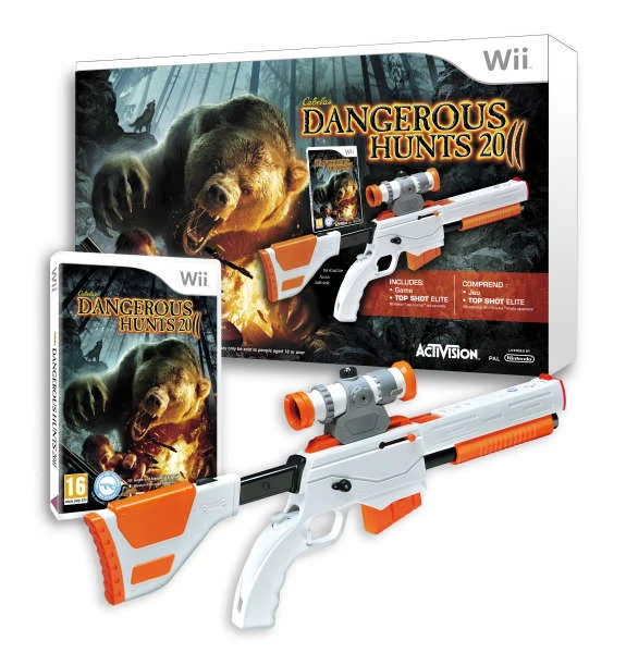 Cabela's Dangerous Hunts 2011 with Top Shot Elite Gun Image 1