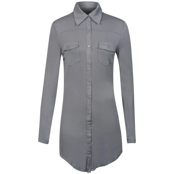 Brave Soul Women's Abbe Dress - Iron Grey - S - Grey Image 1