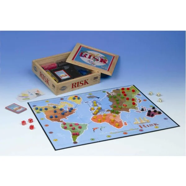 Risk Nostalgia Edition Board Game Image 1